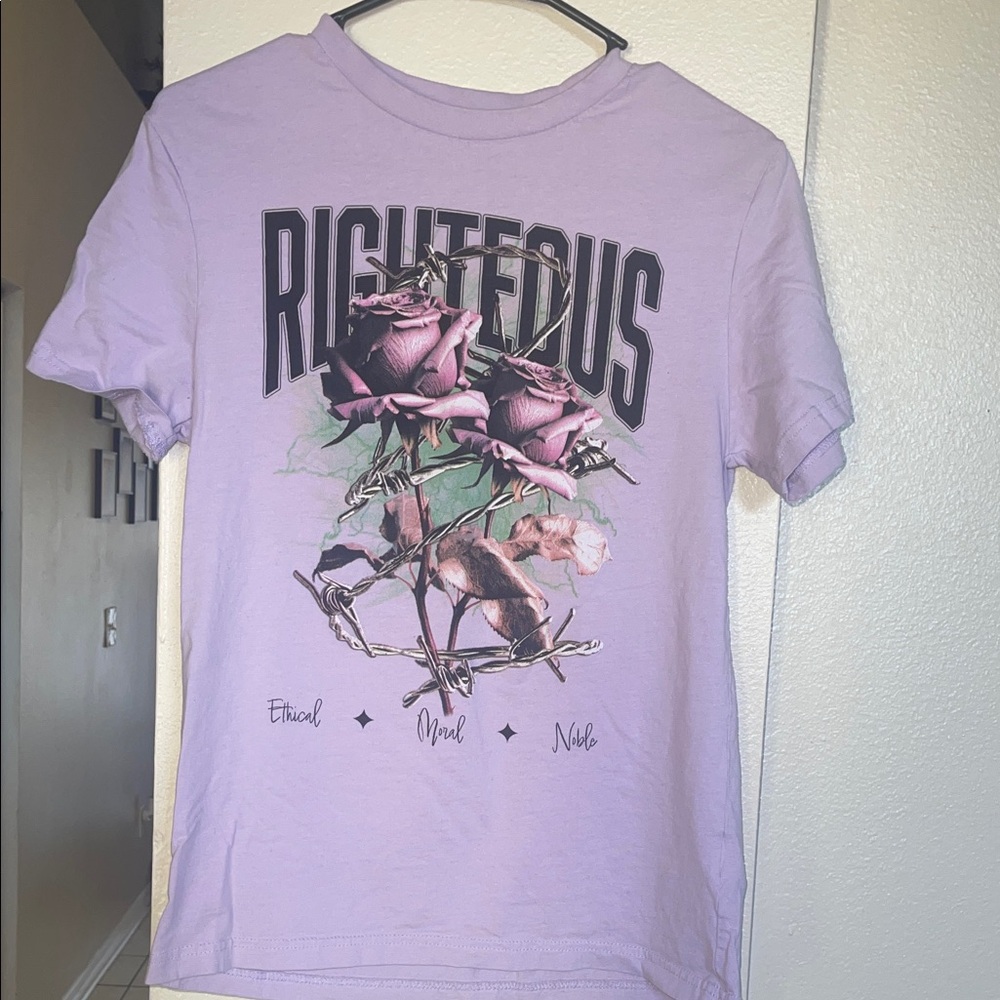 Lilac Graphic Tee